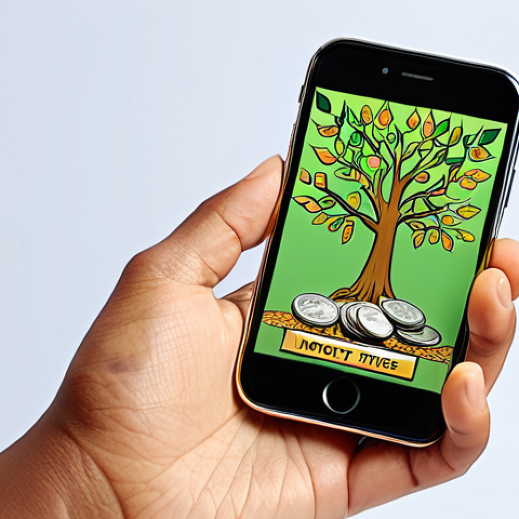Dividend Growth Stocks**
Prompt: "A vibrant illustration depicting a 'money tree' with RM-denominated banknotes and coins as leaves, visibly growing larger and fuller over time. A clear, gentle stream of new money continuously flows into a financial account represented by a digital interface on a smartphone held by a smiling, content Malaysian individual. Emphasize concepts of consistent growth, long-term passive income, and a snowball effect, with a bright and optimistic atmosphere. Soft, warm lighting."

**