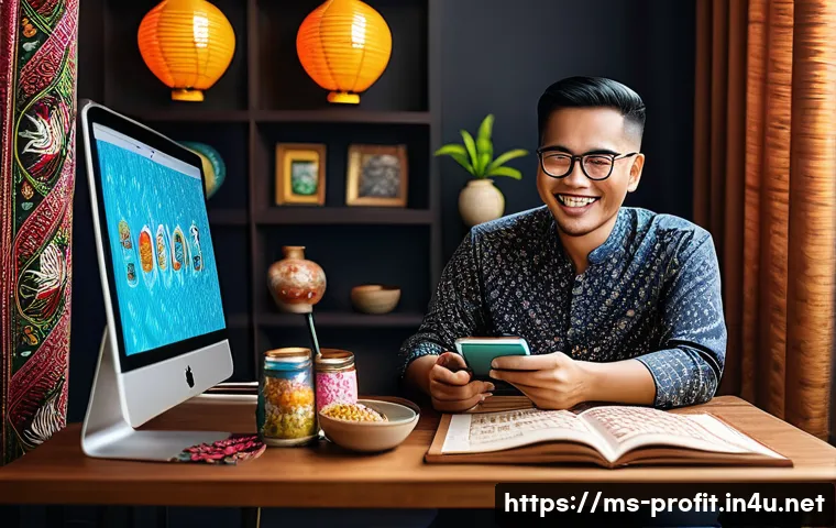 슈퍼챗 및 후원 모델 - A vibrant digital live streaming scene featuring a Malaysian content creator in a cozy room decorate...